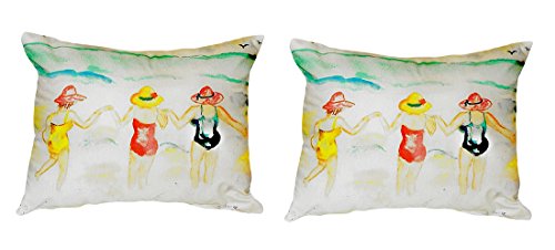 Preisvergleich Produktbild Betsy Drake Paar Damen Waten ohne Schnur Kissen