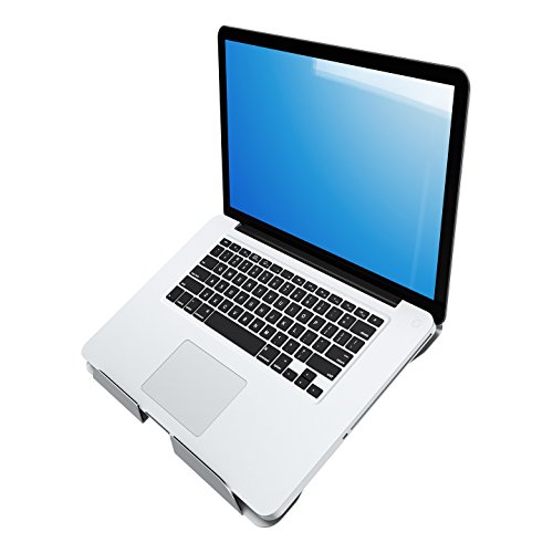Dataflex 52.972 Notebookhalterung, Metall, silber, 36.5 x 28.5 x 4.6 cm - 4