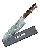 Ergonomisch geformter Hartholz-Griff für eine sichere und angenehme Handhabung auch bei längerer Benutzung