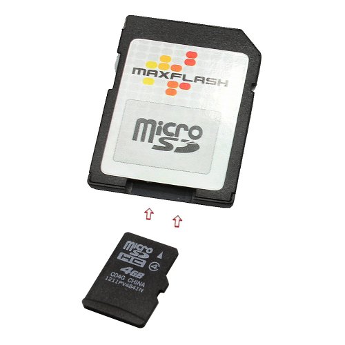 4GB Speicherkarte für LG HB620T (Micro SD, SD Adapter inklusive)