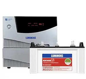 Luminous Cruze 2KVA Inverter with RC18000ST Battery (White)
