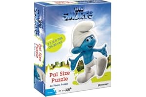 PRESSMAN Genuine Puffi Giant Floor Puzzle - [Toy]