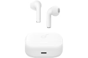 Soundcore K20i Auriculares Inalámbricos Bluetooth Semi In-Ear de Anker, 36 Horas de Reproducción, Carga Rápida, 2 Micrófonos ENC, Ecualizador Personalizado, IPX5, Bluetooth 5.3, Control por App