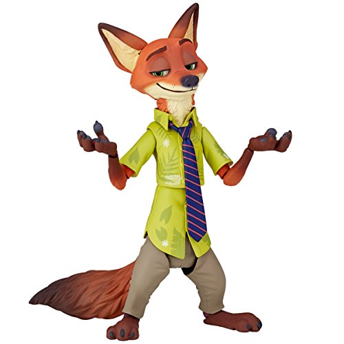 Kaiyodo Zootopia Nick Wilde Figurine Complex Movie Revoltech No. 10 PVC Figurine