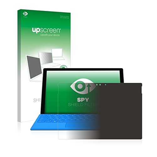 upscreen Spy Shield Filter Blickschutzfilter / Privacy für Microsoft Surface Pro 4 (Sichtschutz ab 30°, Kratzschutz, abnehmbar)