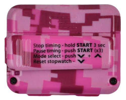 Gymboss Intervallzeitgeber Und Stoppuhr PINK TARNFARBEN / PINK HOCHGLANZ - 3