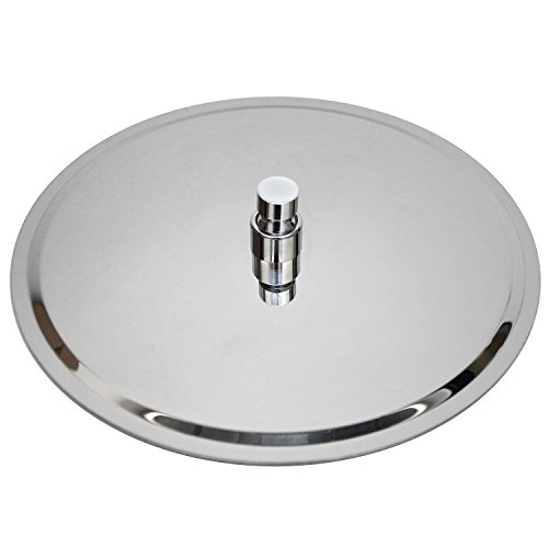 Kopfbrause rund 30 cm Regendusche Regenbrause Brausekopf Duschkopf Edelstahl poliert - 2