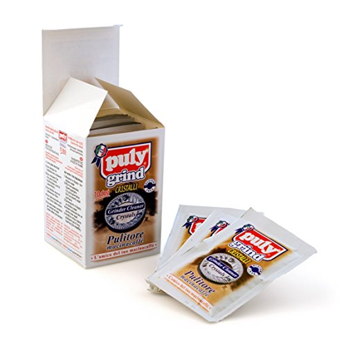 Asachimici | Puly Grind | Reinigungskristalle | 10 Dosierbeutel