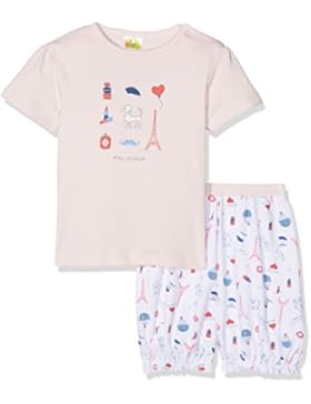 DIMO-TEX Baby-Mädchen Zweiteiliger Schlafanzug