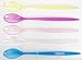 Produktbild PIP Fun Coloured Long Handle Plastic Ice Cream/Latte/Sundae Spoons 21cm by PinkWebShop