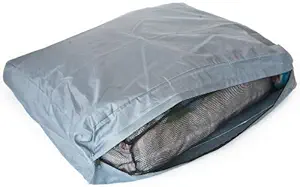 Water Resistant Duvet Cover - Dog Bed Cover - Water Resistant Dog Bed Liner - Water Resistant Liner for Dog Bed - Nylon Dog Bed - Dog Bed Water Resistant Liner - Water Resistant Dog Bed Small - molly mutt Dog Bed Covers, Gray (ssw01a)