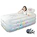 Produktbild KFRSQ Whirlpool Swimmingpool Aufblasbar Pool Outdoor Verdickte Aquarell Badewanne Hause Erwachsene Bad Artefakt Klapp Barrel Duschwanne Kind Isolierung