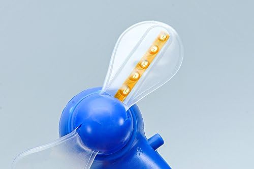 szxuanzhicai Multicolored mini fan, see the rainbow-like feeling(Random Color)