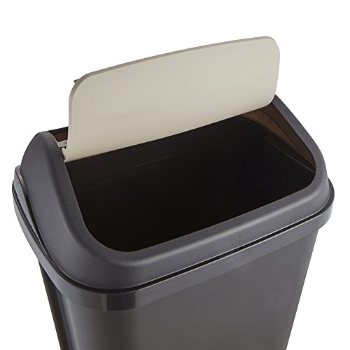 OKT 10308826000 Abfalleimer ‚Swing-Bin‘ 50 L, graphit / creme - 4