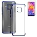 Produktbild Huawei Mate 20 Pro Hülle Hüllen Case Cover Blau Handyhülle Komplettschutz Bumper Tasche Schutzhülle Blue inkl. Panzerfolie