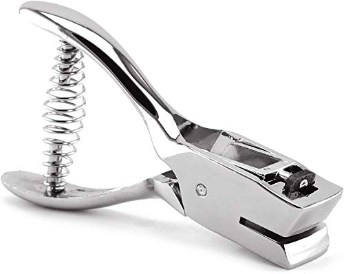 Samyo Hand Held emplacement pour carte d'identité en métal trou Puncher Pince Outil pour carte d'identité badge PVC Photo Tag