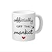 Produktbild Funny Kaffee Becher mit Sprüche Verlobungsring Geschenk Tasse offiziell Off The Markt Tasse Bridal Dusche Geschenk Kaffeebecher aus Keramik für Herren Kaffee Tasse für Frauen 11 Oz Zwei Seiten