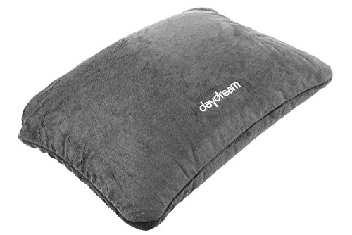 daydream: patentiertes 3-in-1 Nackenkissen mit Mikroperlen, grau (N-5502) - 6