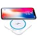 Produktbild Hunpta Tragbare Mini Acryl QI Wireless-Ladegerät Lade Pad Matte für Iphone 8/8 Plus / X (Blau)