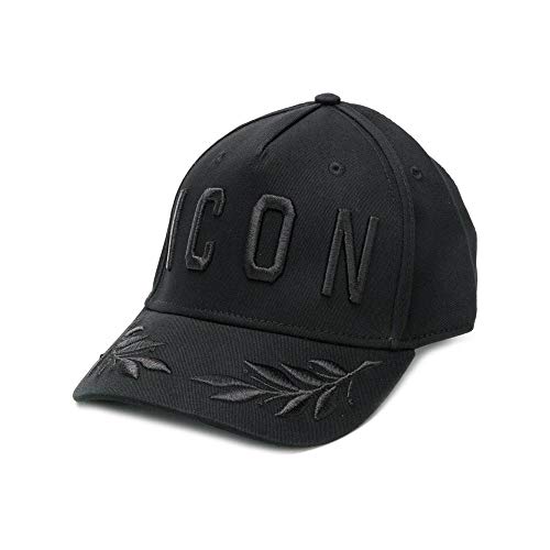 Preisvergleich Produktbild Dsquared2 Herren Icon Baseball Kappe Nero