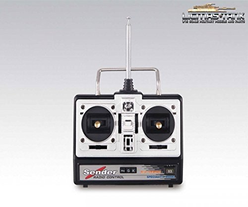 Preisvergleich Produktbild 27 MHz FERNBEDIENUNG HENG LONG PANZER RAUCH SOUND 1 / 16 SENDER