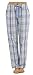 Produktbild Socks Uwear Damen Schlafanzug-Set Schlafanzughose, Kariert Blau Blau 40