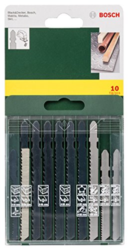 Bosch DIY Sägeblattkassette zum Sägen in Holz, Metall und Kunststoff, 10tlg. - 2