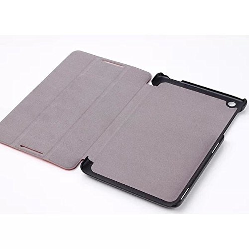 Lenovo A8-50 Tasche,Flip Case Cover PU Leder Etui Tasche mit Standfunktion Schutzhülle für Lenovo A8-50 A5500 (8.0 Zoll) Tablet Leder Hülle Ultra Slim Lederetui Schale + Displayschutzfolien und Stylus,Dunkelblau - 5