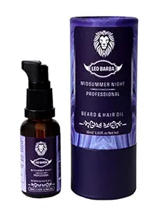 Leo Barba Midsummer Night Professional Beard & Hair Oil 30ml