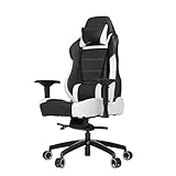 VertaGear VG-PL6000_WT Gaming Fauteuil Faux Cuir Noir/Blanc 50 x 50 x 140 cm