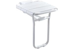 JUN-TABOURETS DE Tabourets Pliables de Douche de Mur Tabouret de siège de Mur d'ABS Tabouret Pliant pour des Personnes âgées/handicapées Tabouret de siège antidérapant avec des Jambes Tabouret dans Max. 120 kg