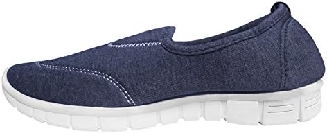 Women Slip On Memory Foam Flexi Walk Sports Pumps