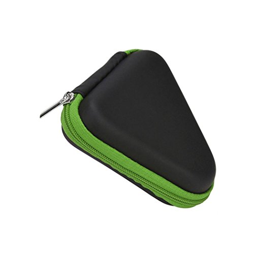 Jamicy Fashion Perfect Gift For Fidget Hand Spinner Triangle Finger Toy Focus ADHD Autism Bag Box Carry Case Packet (Green)