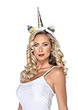 Leg Avenue Einhorn-Regenbogen-Haarreif Unicorn Märchen Haarschmuck Verkleidung