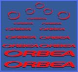 Diseño exclusivo Ecoshirt Q0-B4Q3-BARC Pegatinas Orbea Dr04 Vinilo Adesivi Decal Aufkleber Клей MTB Stickers Bike, Rojo