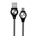 Produktbild Sunhoyu Micro USB LED Ladedatenkabel,Micro USB LED ändern Licht Daten Sync Ladekabel Für Xiaomi Samsung Huawei HTC