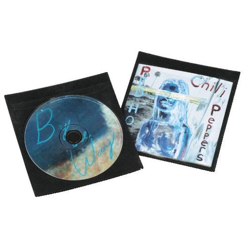 Hama CD-Schutzhüllen 50, Schwarz