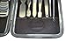 12 Piece Manicure, Pedicure, Male / Female Grooming, Nail Care Set - Padded Faux Leather Travel Carry Case.