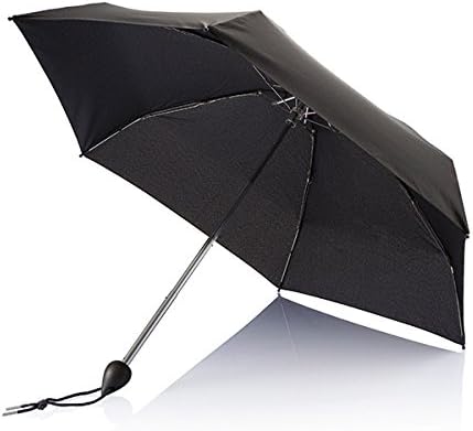 XD DESIGN Droplet Pocket Folding Umbrella, 19.5-inch, 88 cm, Black