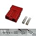 Produktbild TianranRT 1 Pack 50 Amp für Anderson Plug Power Pole Elektrisch Steckverbinder Ladegerät Batterie Connector (Rot)
