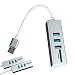 Produktbild Neuer Usb Multi-Card Reader 3.0Combo 3.0Hub Usb Splitter Usb Hub Aluminum Shell Hub