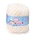 Produktbild Dabixx Wolle Garn, Color Point Seide Protein Garn häkeln Stricken Garn Baby Stricken - 1 Ball (50g) - 4#