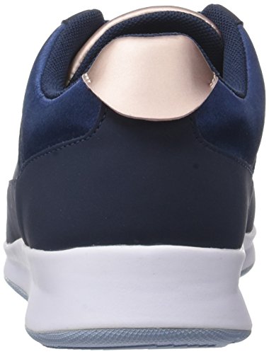 Lacoste Sport Chaumont Lace 317 1, Entrenadores Bajos para Mujer, Azul (Nvy), 39 EU