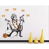 Swati Graphic Hanuman ji Wall Sticker Blessed Your Wall with Our ...