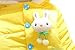 Baby Girls Kids Rabbit Cotton-padded clothes Outwear Coat Jacket Snowsuit (24-36 Months, Yellow)