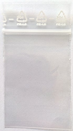 ZIP Beutel 40x60 mm, 50µ, 1000 Stück, Druckverschluss Beutel, Zip Bag, Zip Tütchen, zipper