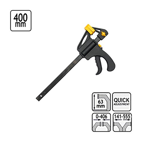 400 mm Schnellspannzwinge Einhandzwinge Schraubzwinge Zwinge - 2