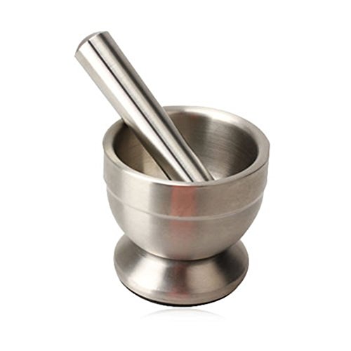 SAYOU ® Mörser Und Stöbel Edelstahl / GewüRzmörser Mit Stöbel