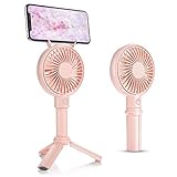 [40-Grad-Drehung]: Der Rotationsventilator von Benks schwenkt und neigt sich nach oben oder unten - beide Aktionen können 24 Grad ausführen. Passen Sie den Winkel einfach an den von Ihnen gewünschten kompatiblen Winkel an. 5pcs Lüfterblätter geben Ihnen ein starkes Gefühl der Windkühlung.