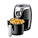 Produktbild DZG Luftfritteuse für Gesundes, Ölfreies Kochen Digitaler, Ölfreier 2-Liter-Hochleistungs-Sicherheitsluftreiniger mit Schnellluft-Drehknopf Ohne Rauch, schwarz, 26 * 28cm